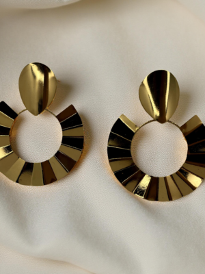 Lotus Leaf Earrings